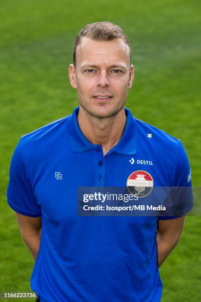 Jos van Nieuwstadt during the 2019 - 2020 season photo shoot of Willem II on July 05, 2019 in Tilburg, The Netherlands.