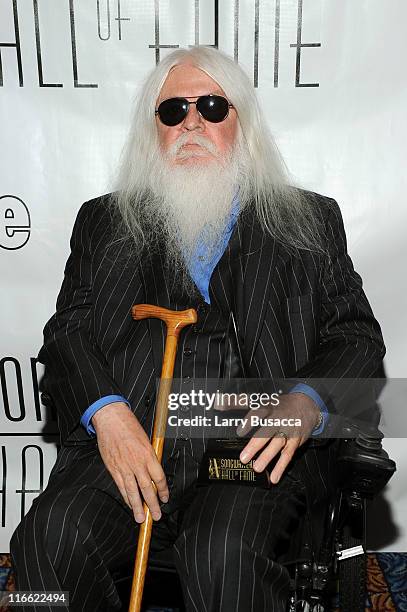 Leon Russel attends the Songwriters Hall of Fame 42nd Annual Induction and Awards at The New York Marriott Marquis Hotel - Shubert Alley on June 16,...