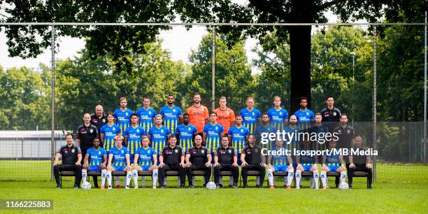 Back row : materials Riny Evers, Jari Koenraat, Kevin Vermeulen, Mario Bilate, Kees Heemskerk, Etienne Vaessen, Henrico Drost, Melle Meulensteen,...