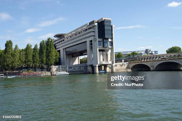 Impressive facade of the Minister of the Economy, Finances and Industry called the Minister of Finance for short or simply 'Bercy' on 4 September...