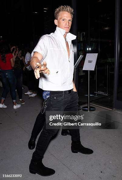 Jacque Rae Cody Simpson Singer Cody Simpson is seen arriving to ELLE, Women in Music... News ...