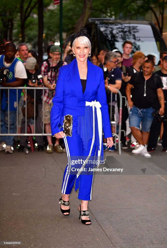 Maye Musk arrives to The Daily Front Row's 7th annual Fashion Media ...