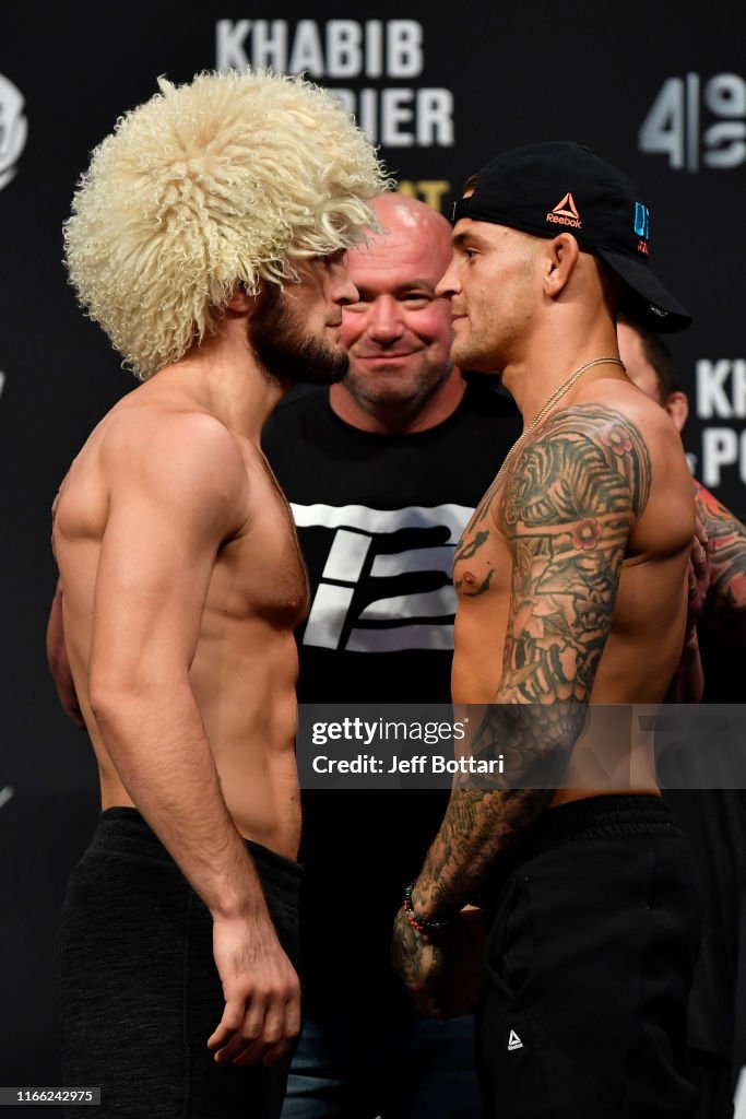 UFC 242: Weigh-ins