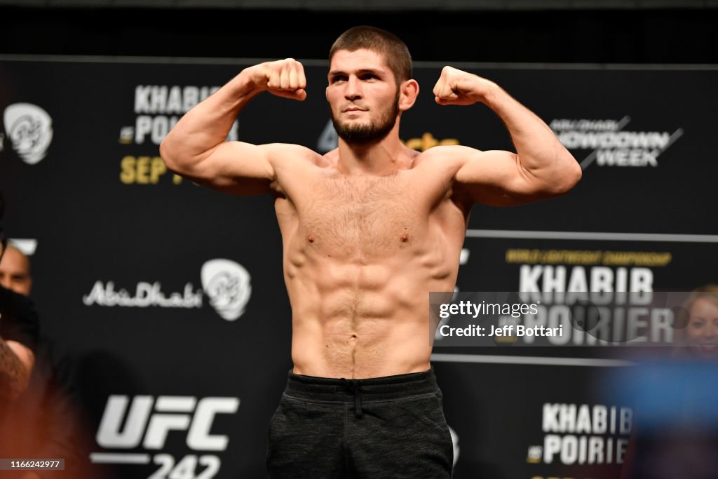 UFC 242: Weigh-ins