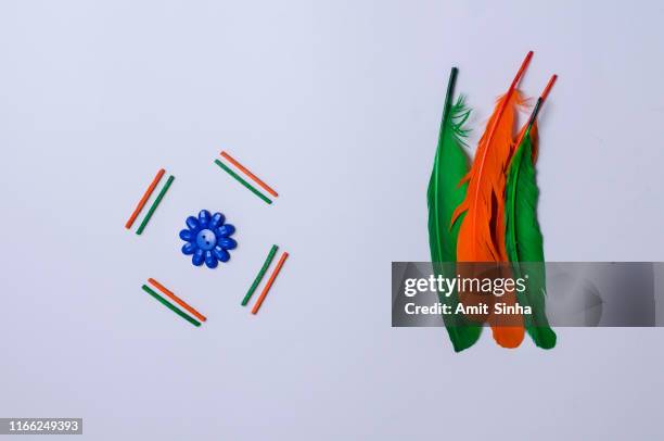 indian independence day and indian republic day national flag - concept - independence day india stock pictures, royalty-free photos & images