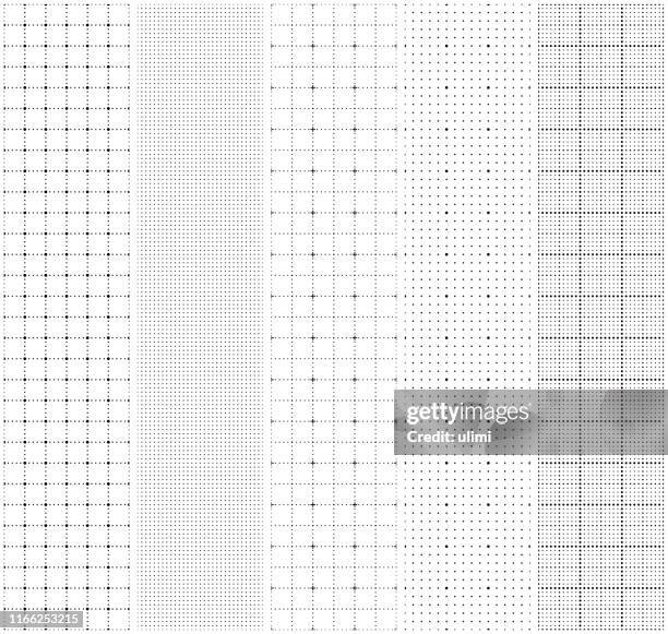 nahtloses graphenpapier - graph paper stock-grafiken, -clipart, -cartoons und -symbole