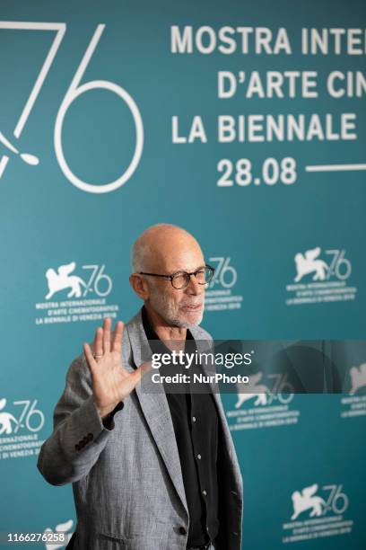 Gabriele Salvatores attends the ''Tutto il mio folle amore'' Photocall during the 76th Venice Film Festival at on September 06, 2019 in Venice, Italy.