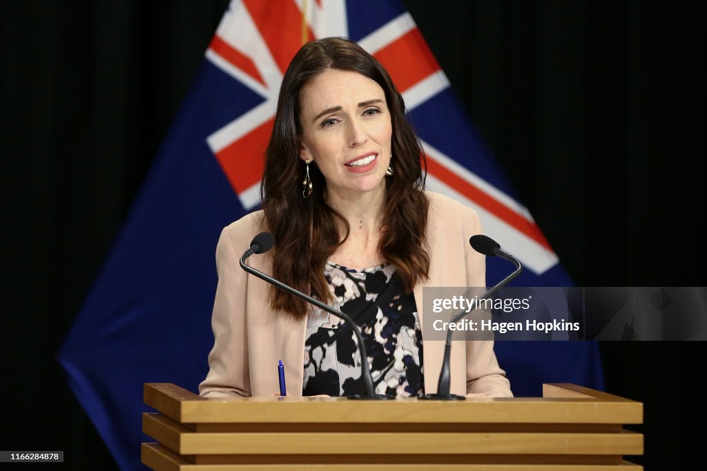 NATO Secretary General Meets With Prime Minister Jacinda Ardern In Wellington