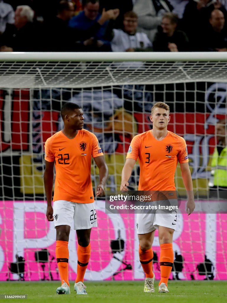 Germany  v Holland  -EURO Qualifier