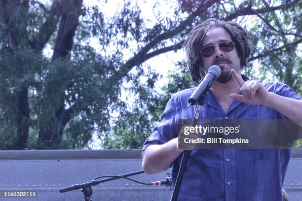 Bill Tompkins/Getty Images Counting Crows performing on June 21, 2002 in New York City.