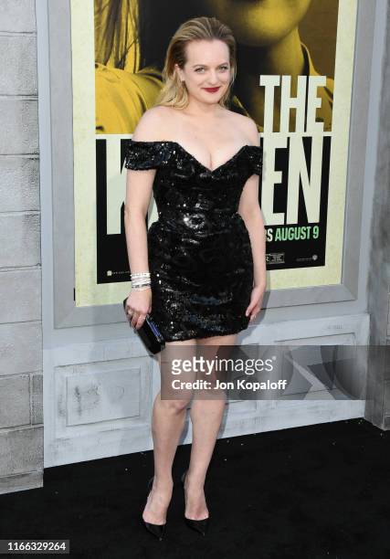 Elisabeth Moss attends the Premiere Of Warner Bros Pictures' "The Kitchen" at TCL Chinese Theatre on August 05, 2019 in Hollywood, California.