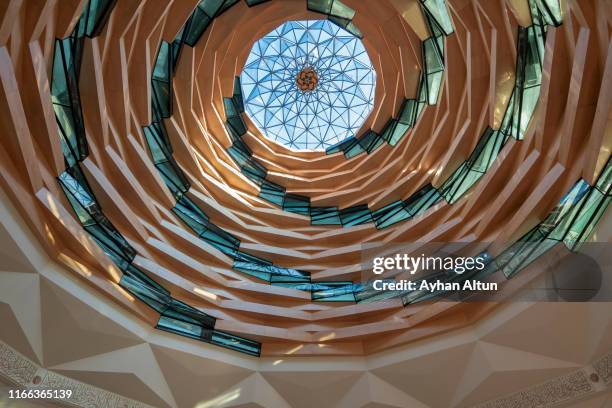 the theology mosque(ilahiyat cami) in uskudar district of istanbul, turkey - contemporary istanbul stock-fotos und bilder