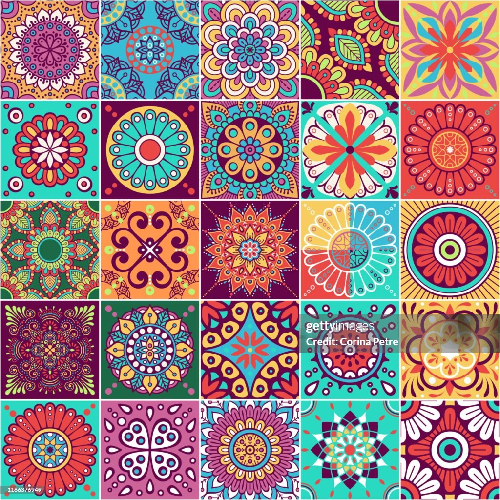 Vector Tiles Pattern High-Res Vector Graphic - Getty Images
