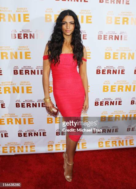 Camila Alves arrives at the "Bernie" premiere during the 2011 Los Angeles Film Festival held at Regal Cinemas L.A. Live on June 16, 2011 in Los...