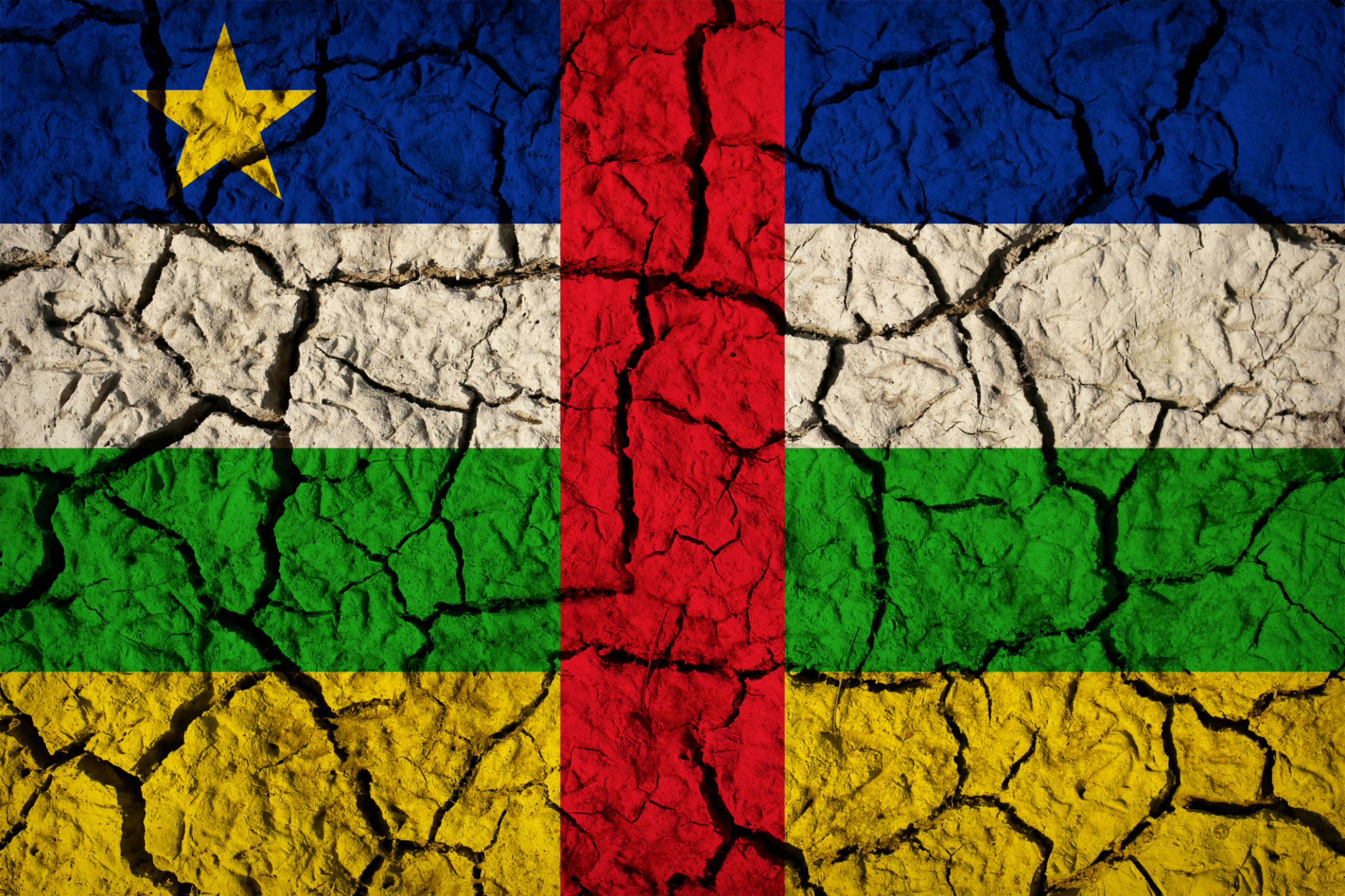 Flag Of Central African Republic Flag Of Central African Republic