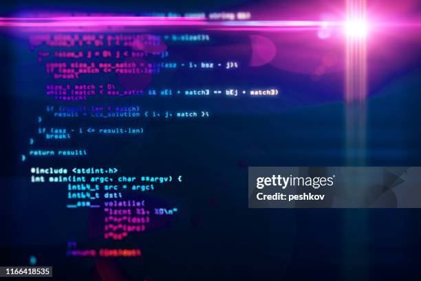 Abstract coding texture
