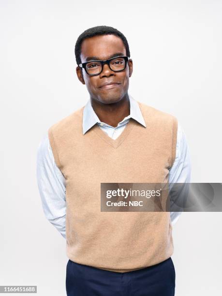 Season: 4 -- Pictured: William Jackson Harper as Chidi --