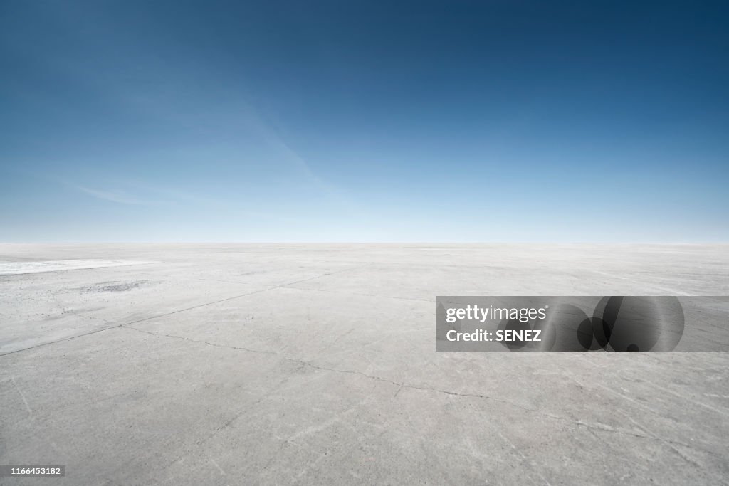 Empty Parking Lot