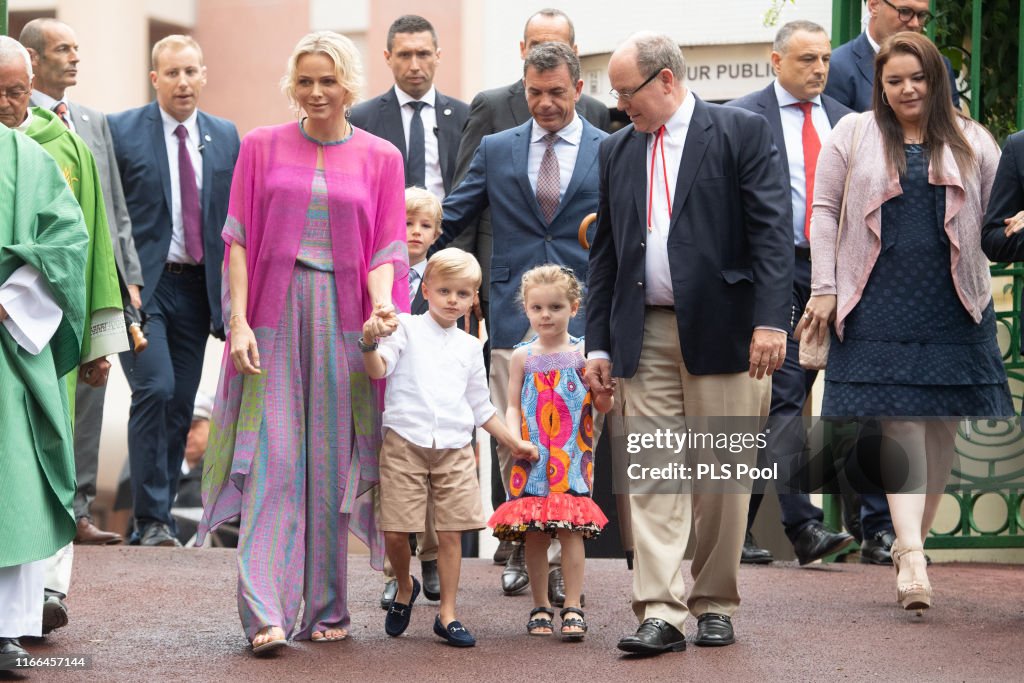 Monaco Royal Family Attend Traditional Monaco Picnic