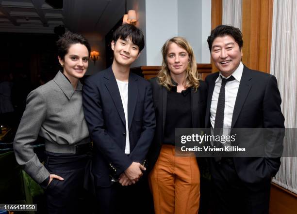 Noemie Merlant, Choi Woo-shik, Adele Haenel and Song Kang-Ho attend NEON Celebrates Portrait of a Lady on Fire and Parasite - TIFF 2019 at Soho House...