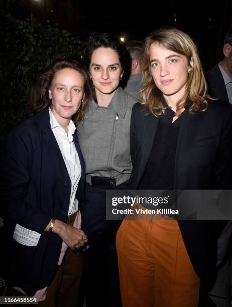 Celine Sciamma, Noemie Merlant and Adele Haenel attend NEON Celebrates Portrait of a Lady on Fire and Parasite - TIFF 2019 at Soho House Toronto on...