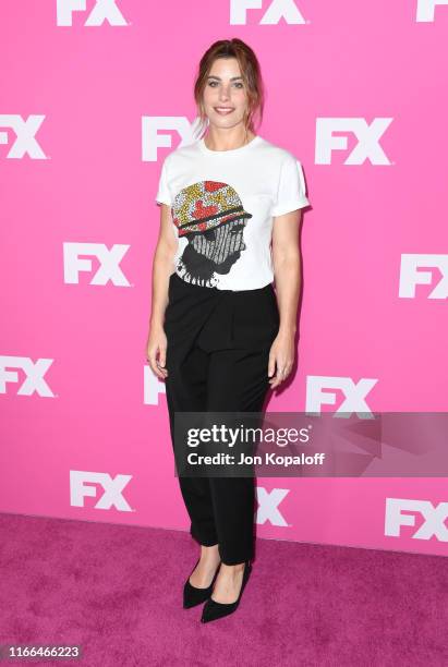 Brooke Satchwell attends the FX Networks Starwalk Red Carpet At TCA at The Beverly Hilton Hotel on August 06, 2019 in Beverly Hills, California.
