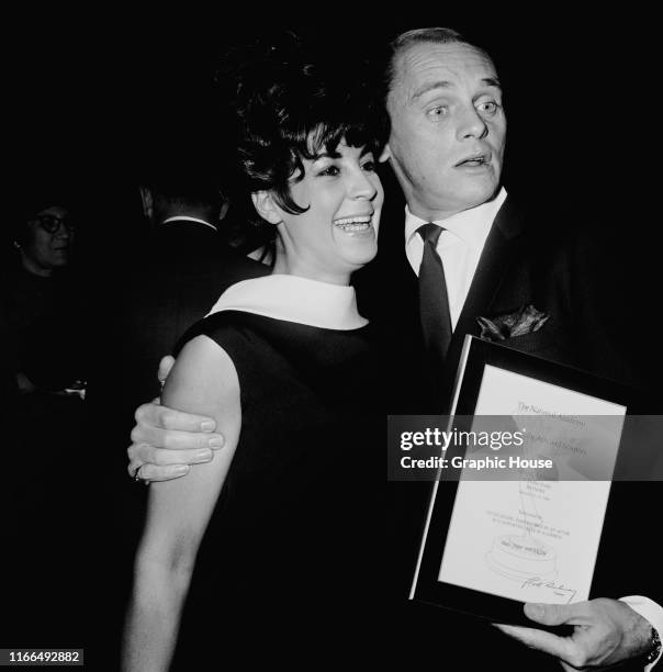 American actor Frank Gorshin receives a nomination for an Emmy award for Outstanding Performance by an Actor in a Supporting Role in a Comedy, for...