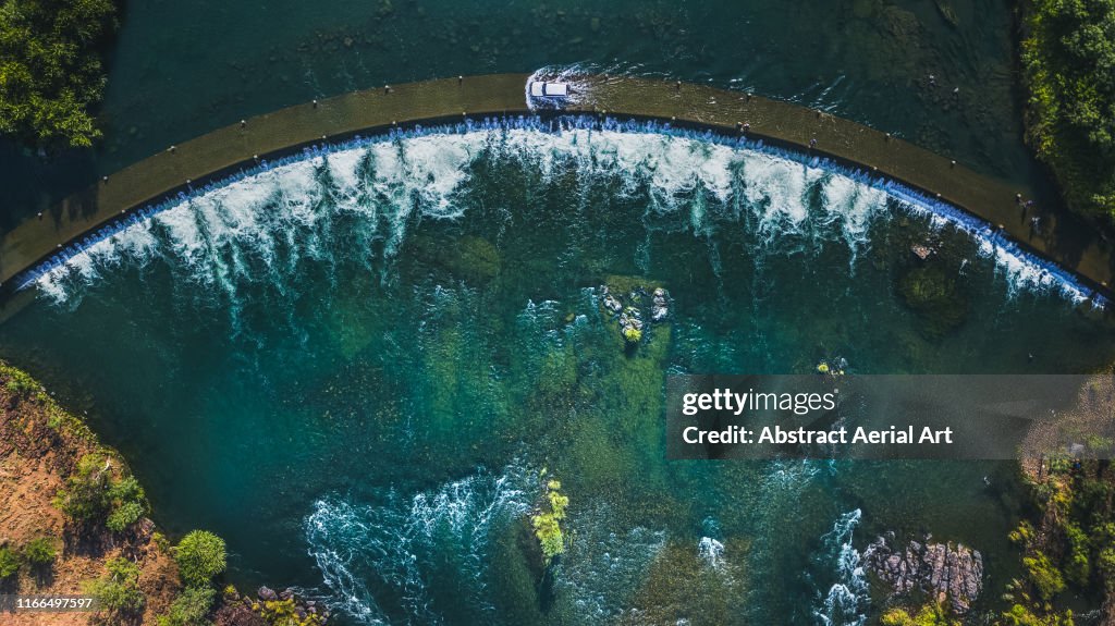 Aerial view of the Ivanhoe crossing, Western Australia