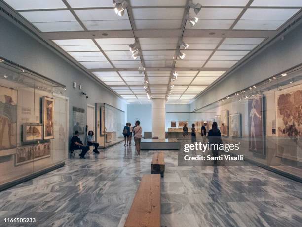 Archaeological Museum of Heraklion on June 23, 2019 in Heraklion, Greece.