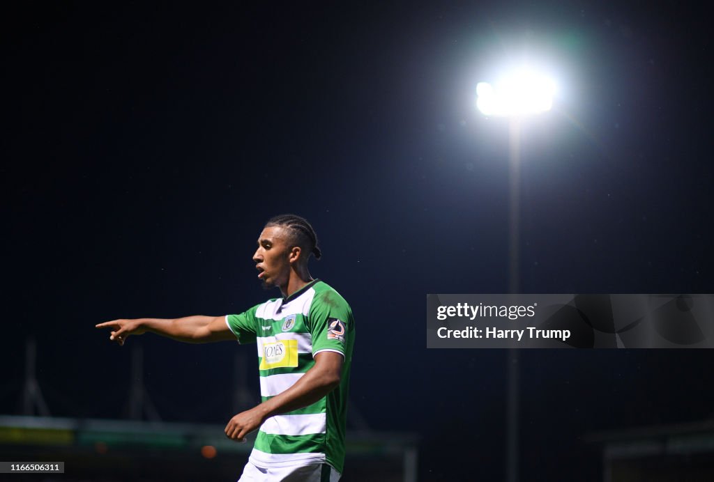 Yeovil Town v Eastleigh FC - Vanarama National League