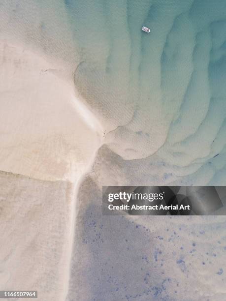 underwater sand textures shot by drone, noosa, australia - sandbar stock pictures, royalty-free photos & images