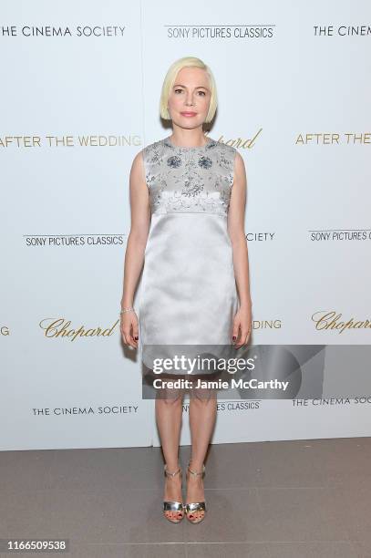 Michelle Williams attends "After The Wedding" New York Screeningat Regal Essex on August 06, 2019 in New York City.