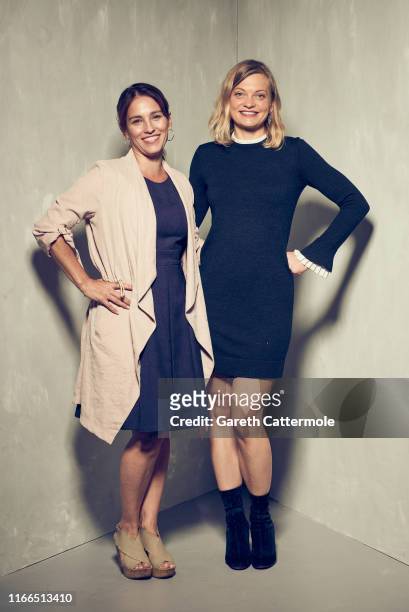 Director Amy Jo Johnson and actor Anastasia Phillips from the film 'TammyS Always Dying' poses for a portrait during the 2019 Toronto International...