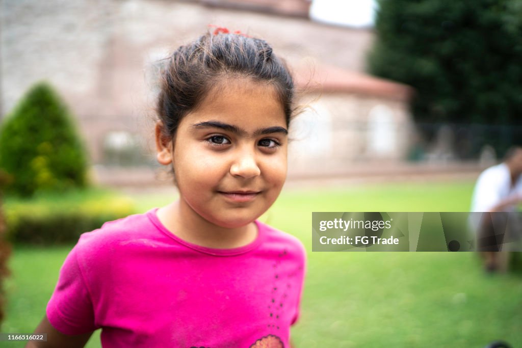 Islam Syrian Child Girl Portrait