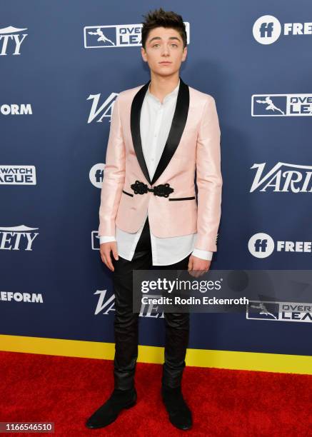 Asher Angel attends Variety's Power of Young Hollywood at The H Club Los Angeles on August 06, 2019 in Los Angeles, California.
