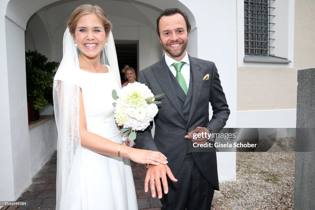 Wedding Of Constantin Von Luttitz And Liska Birk