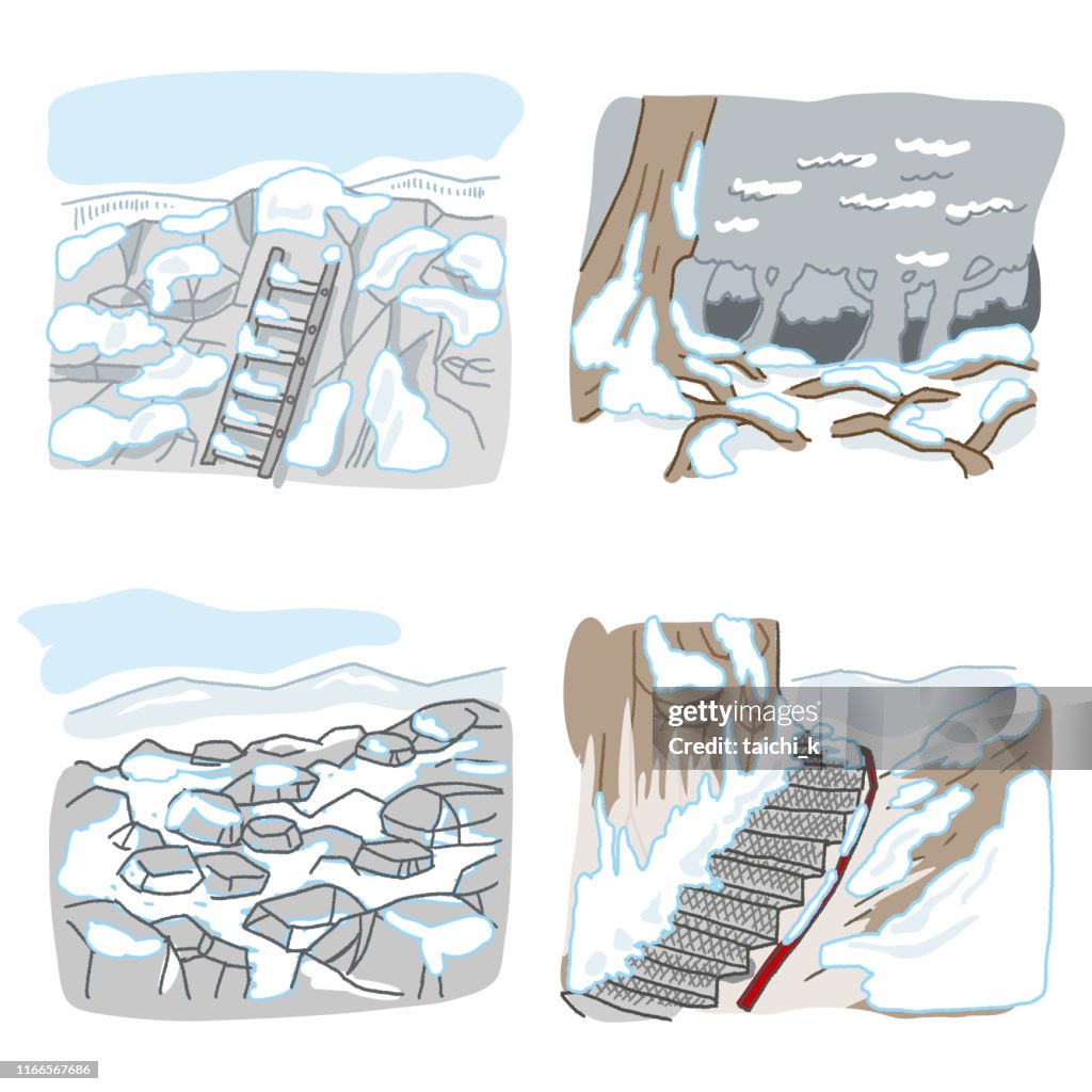 Snowy mountain-State