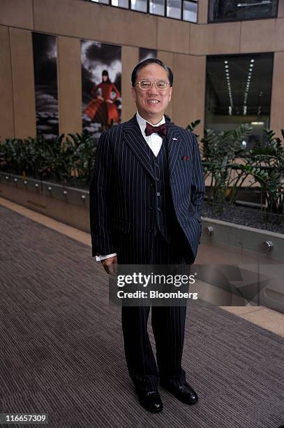 Donald Tsang, Hong Kong's chief executive, poses for a photograph after an interview in Melbourne, Australia, on Friday, June 17, 2011. Hong Kong...