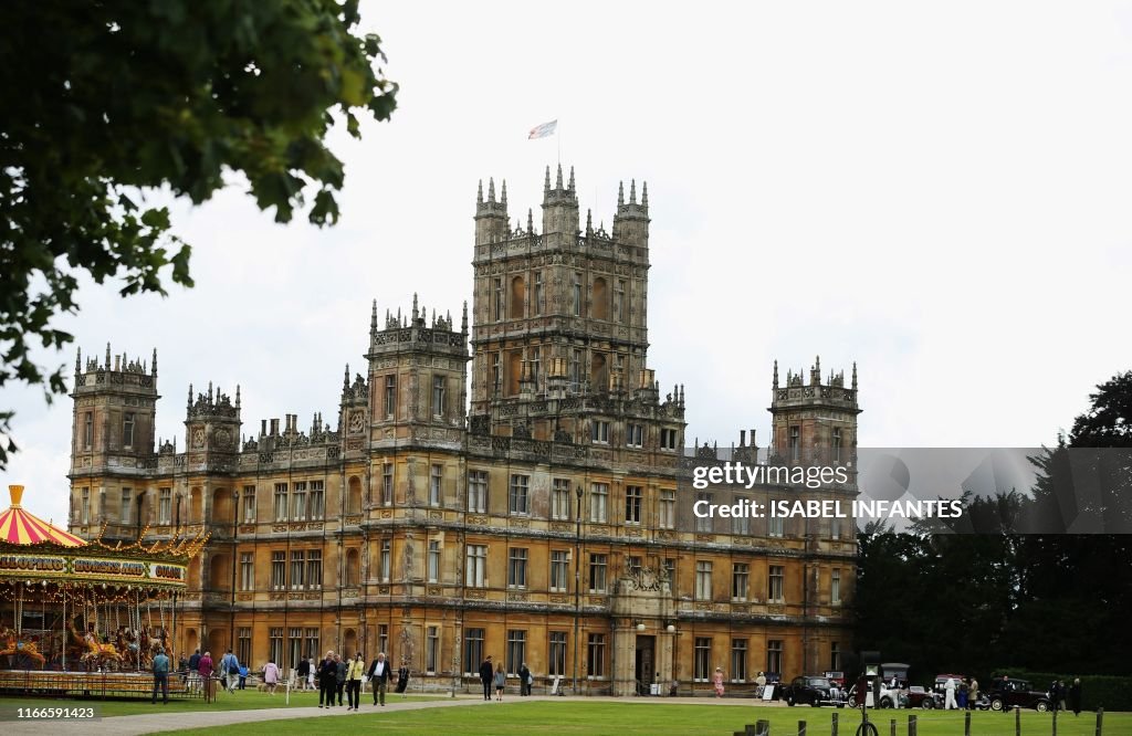 BRITAIN-TELEVISION-CINEMA-FILM-DOWNTON ABBEY