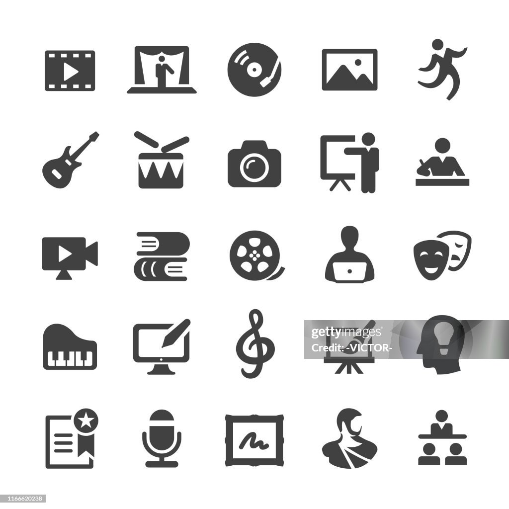 Art Education Icons - Smart Series