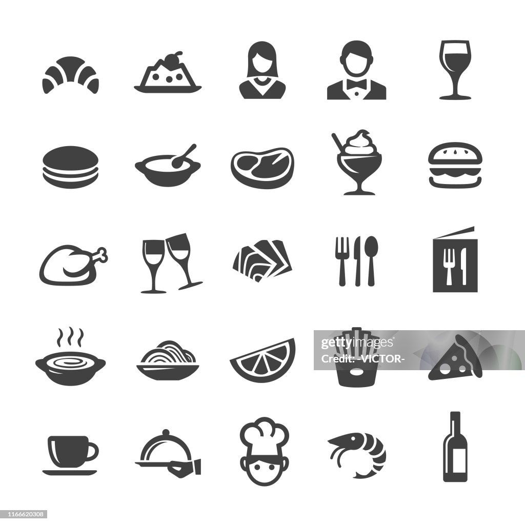 Restaurant Icons - Smart Series