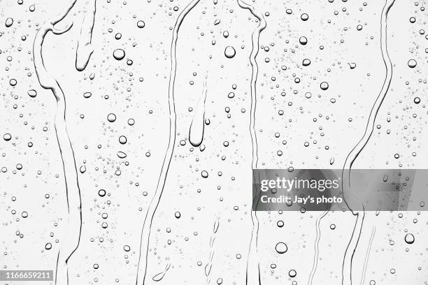 rain drop stock photo - glass water foto e immagini stock