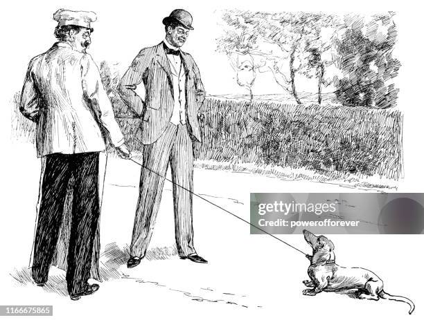 stubborn dog walking