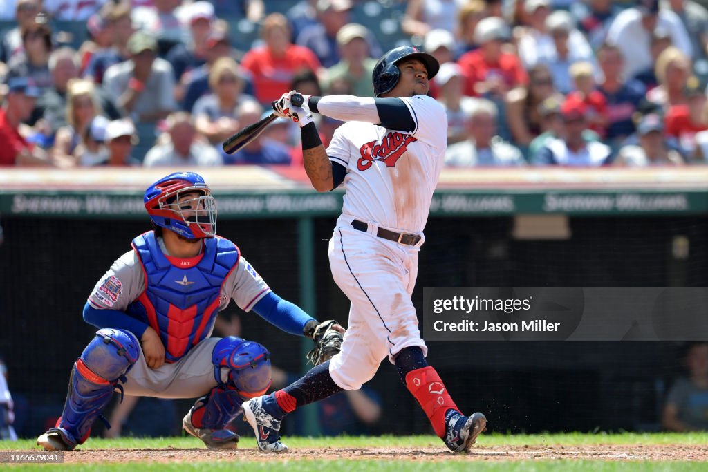 Texas Rangers v Cleveland Indians - Game One