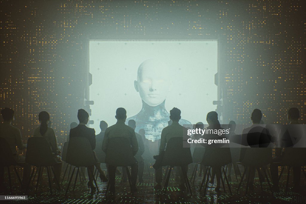 Religione e controllo dei cyborg futuristici