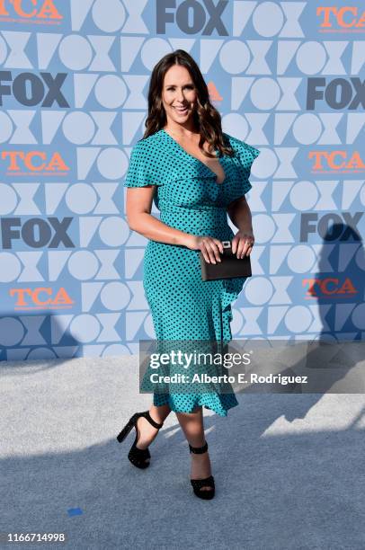 Jennifer Love Hewitt attends the FOX Summer TCA 2019 All-Star Party at Fox Studios on August 07, 2019 in Los Angeles, California.