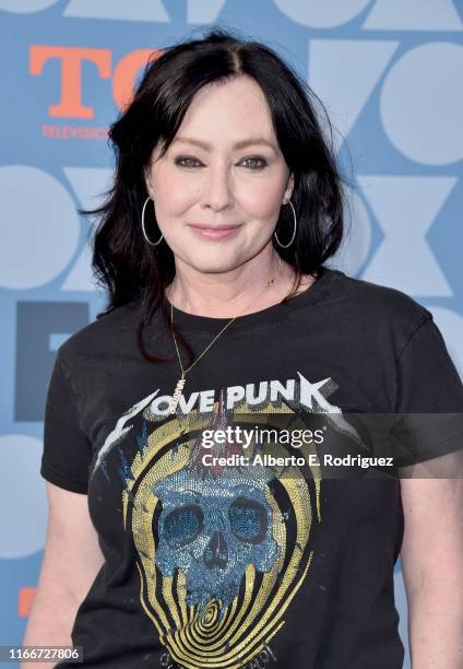 Shannen Doherty attends the FOX Summer TCA 2019 All-Star Party at Fox Studios on August 07, 2019 in Los Angeles, California.