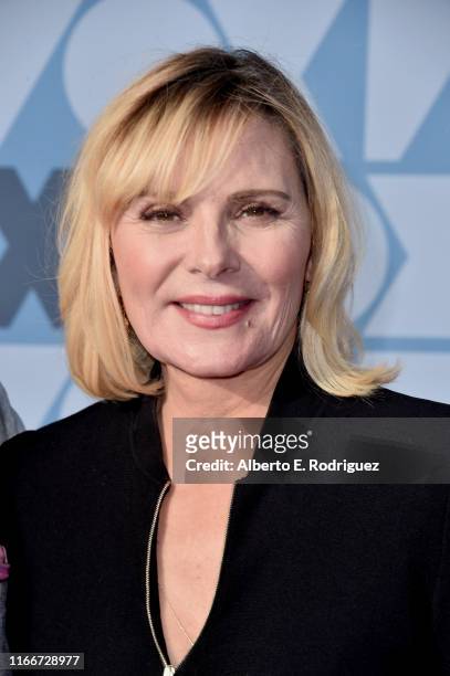 Kim Cattrall attends the FOX Summer TCA 2019 All-Star Party at Fox Studios on August 07, 2019 in Los Angeles, California.