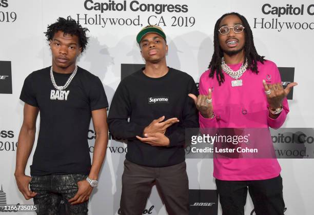 Lil Baby, Vince Staples and Quavo attend Capitol Music Group's 6th annual Capitol Congress premiering new music and projects for industry and media...