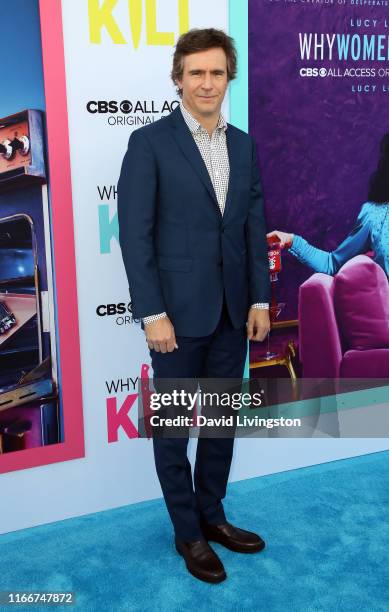 Jack Davenport attends the LA Premiere of CBS All Access' "Why Women Kill" at Wallis Annenberg Center for the Performing Arts on August 07, 2019 in...